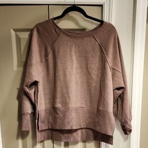 Hippie Rose Mauve Crew Neck Sweater. Perfect Fall/Winter